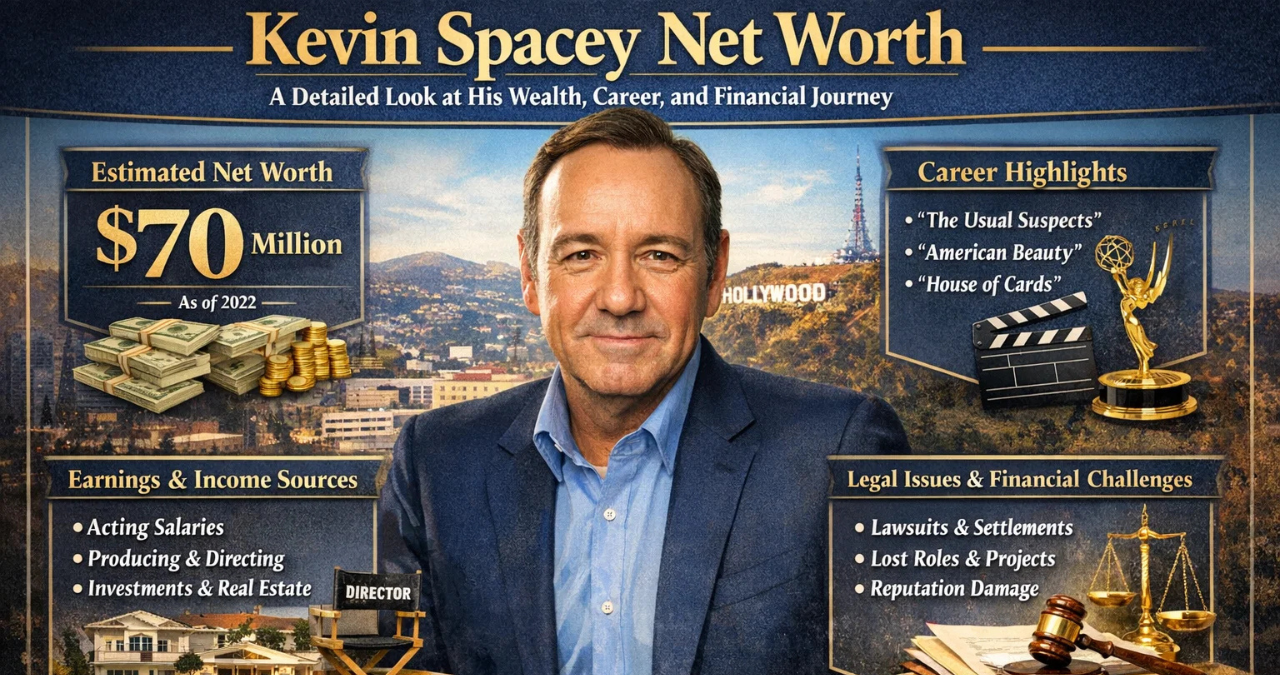 Kevin Spacey Net Worth: A Detailed Look at His Wealth, Career, and Financial Journey