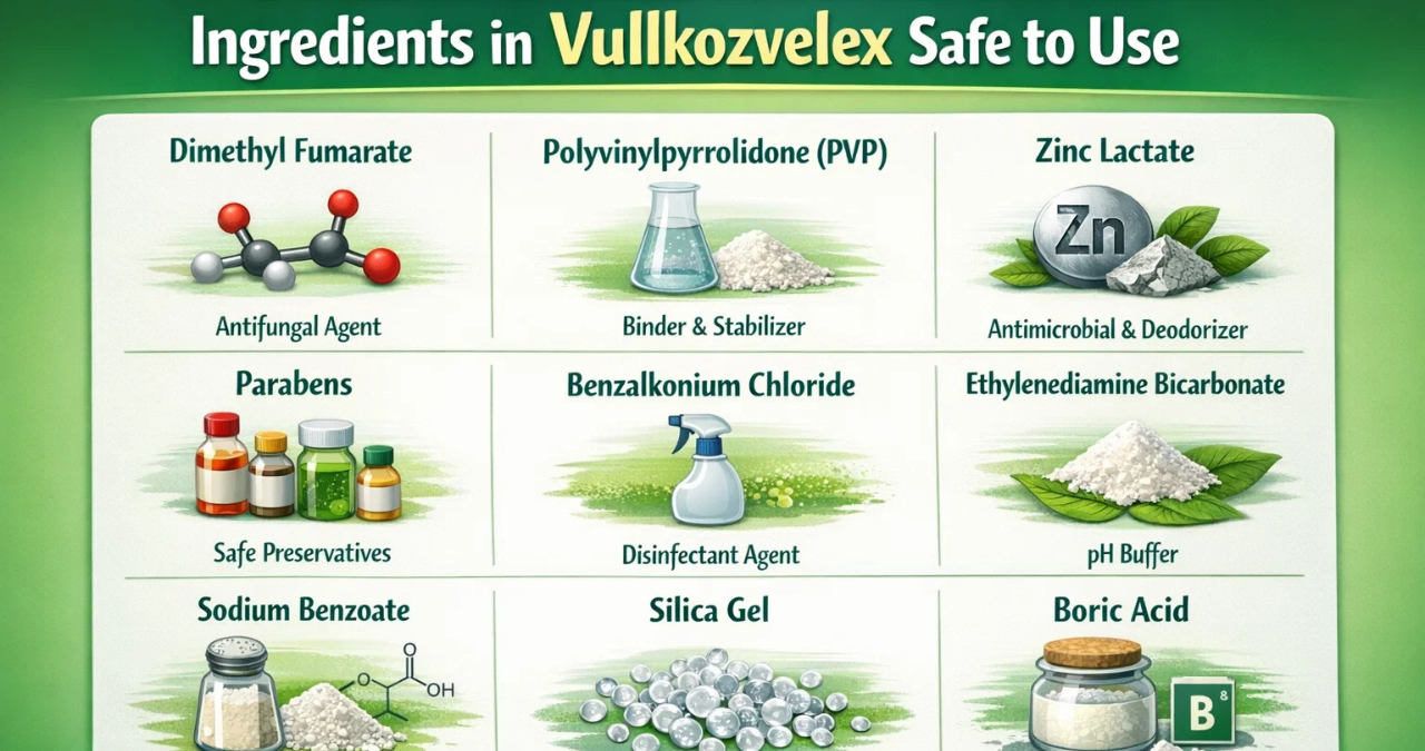 Ingredients in Vullkozvelex Safe to Use