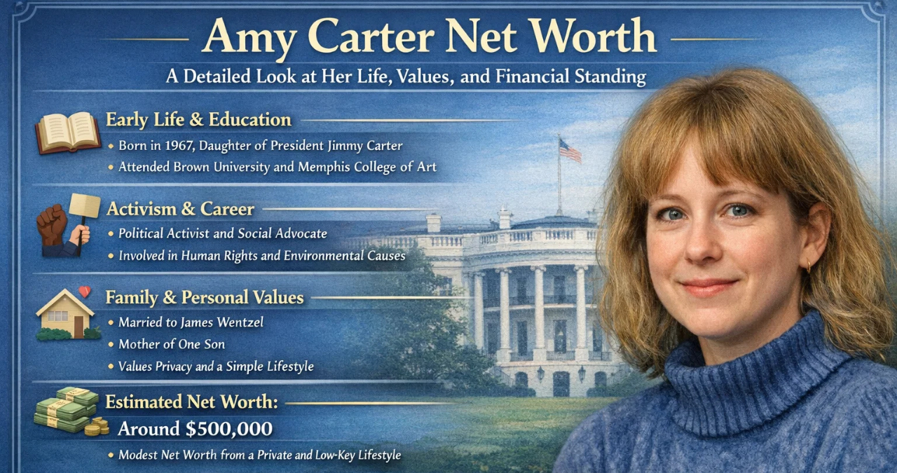 Amy Carter Net Worth: A Detailed Look at Her Life, Values, and Financial Standing