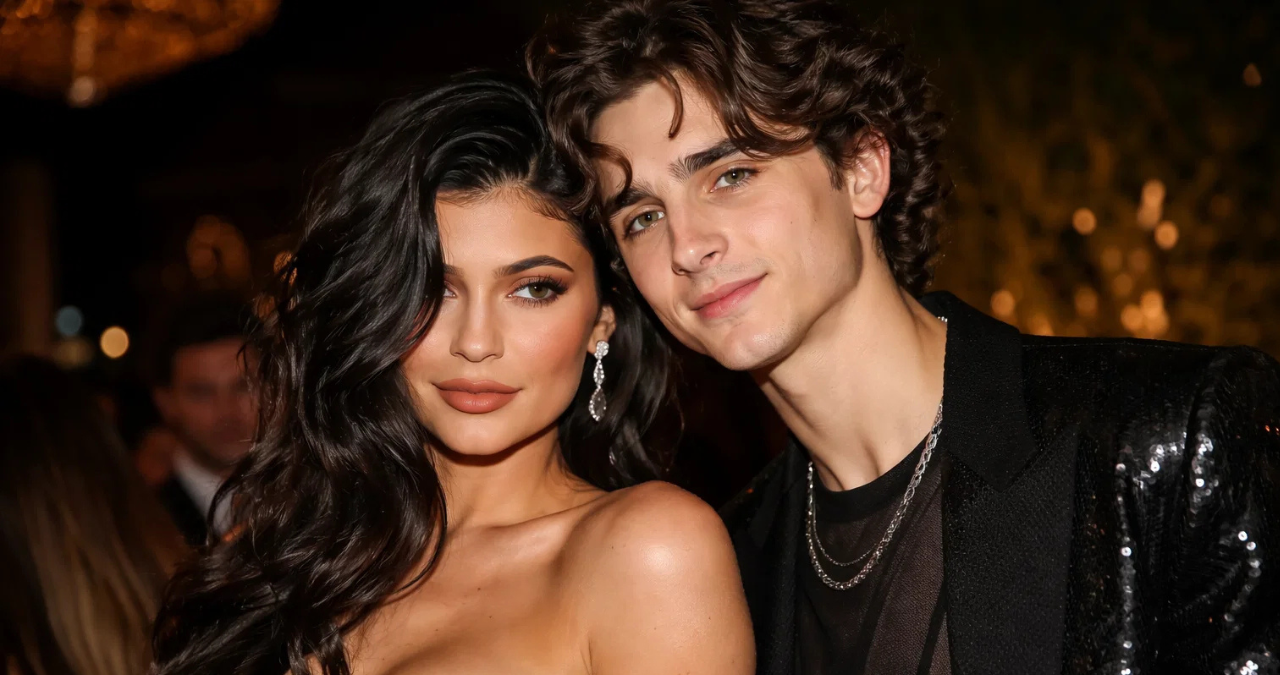 Kylie Jenner and Timothée Chalamet