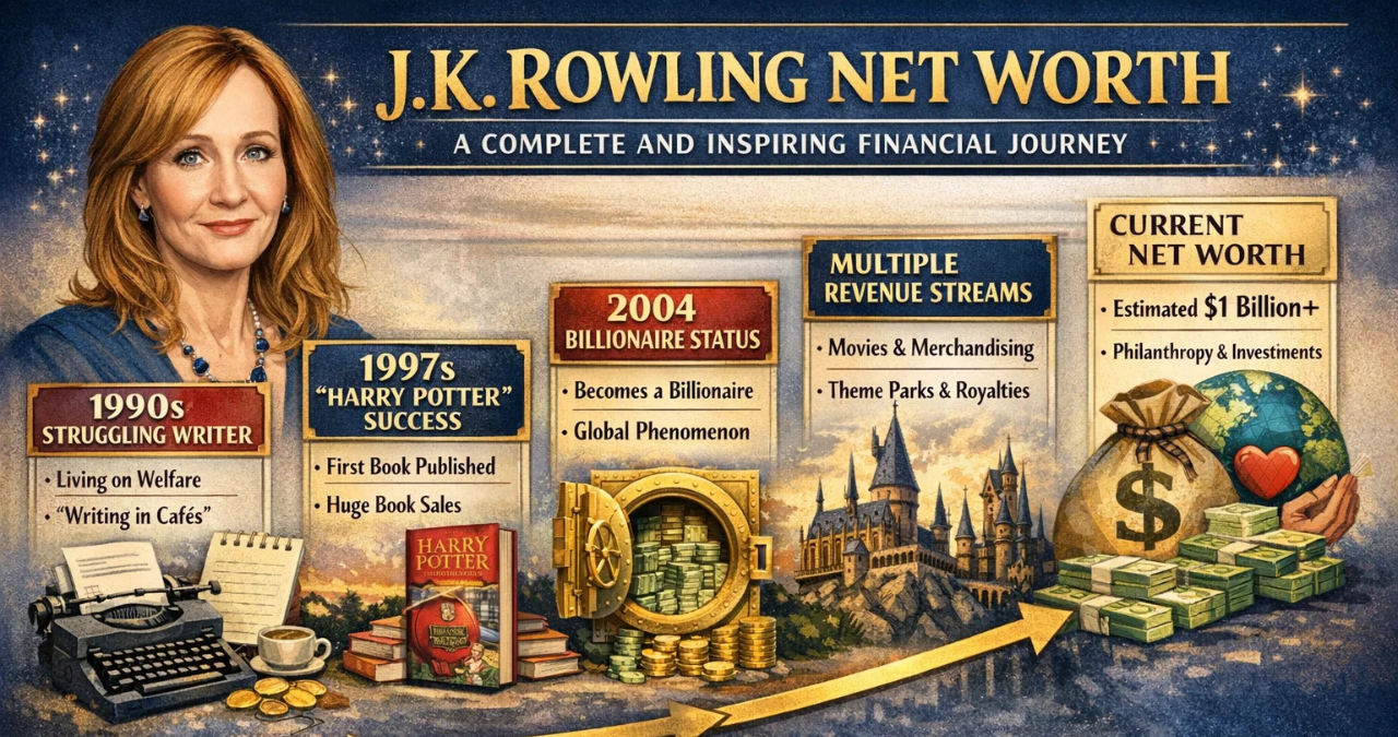 JK Rowling Net Worth