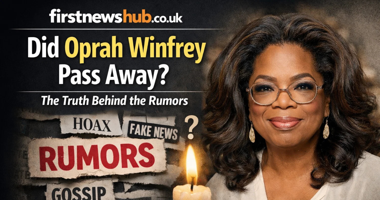 did oprah winfrey pass away