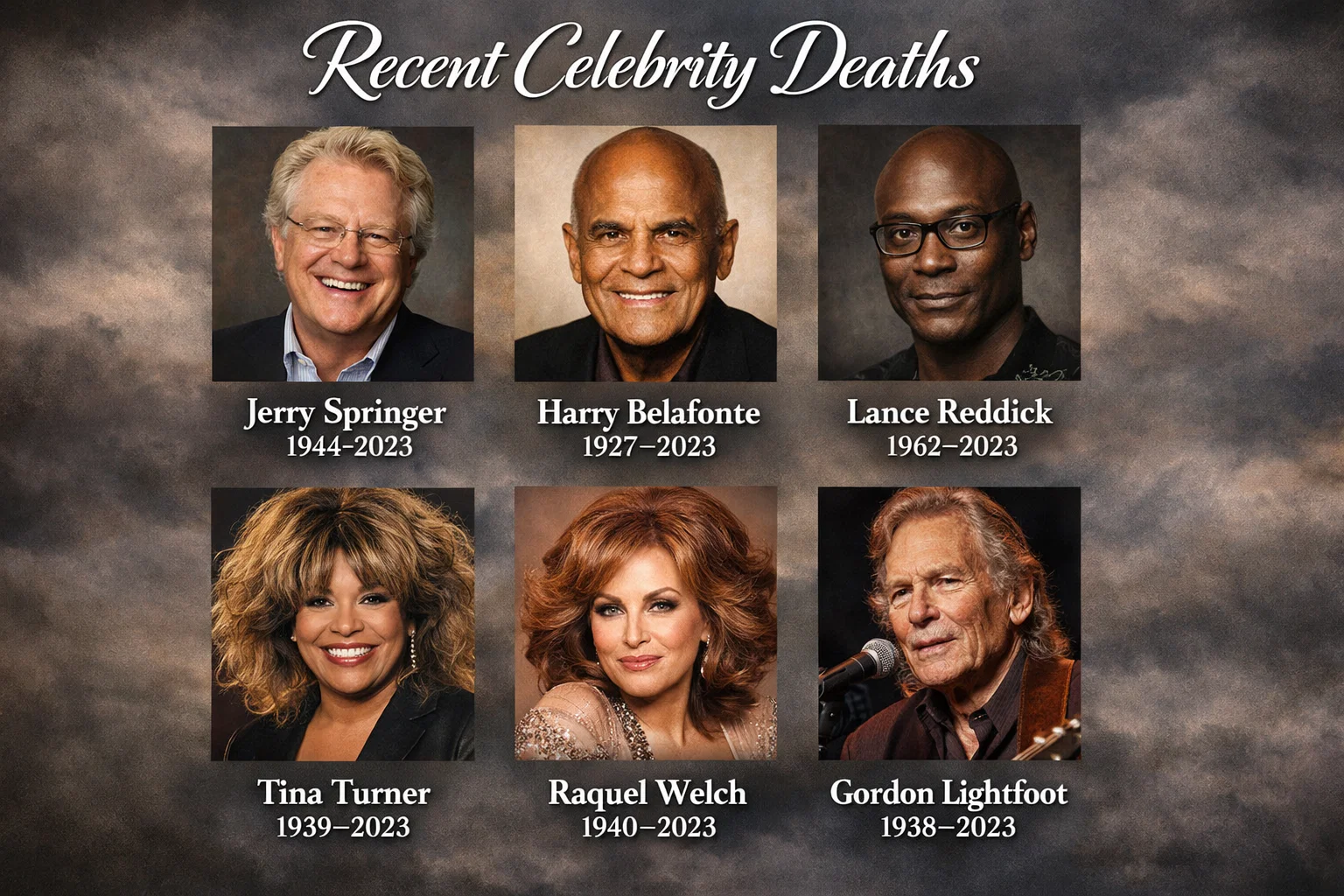 recent celebrity deaths