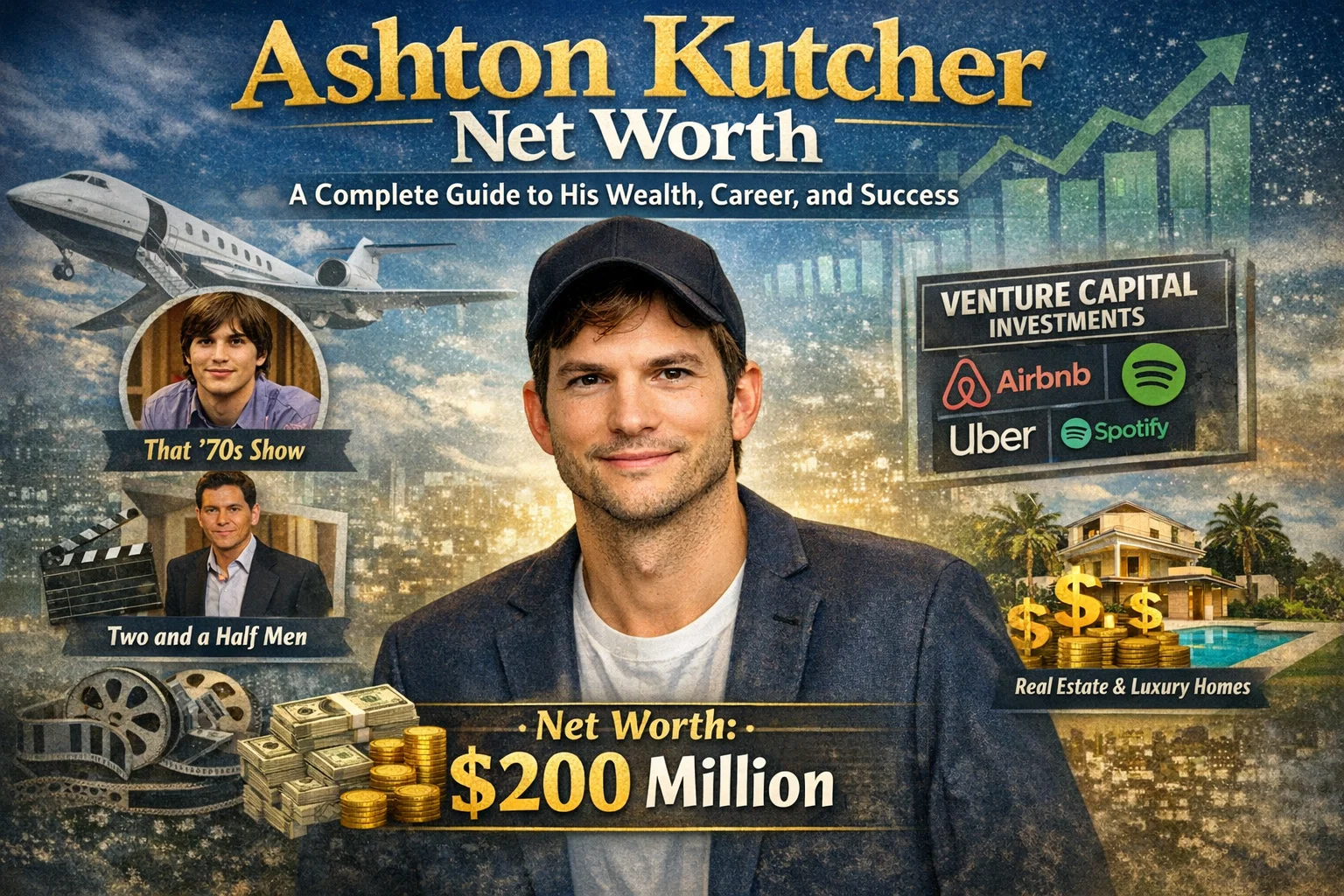 Ashton Kutcher Net Worth