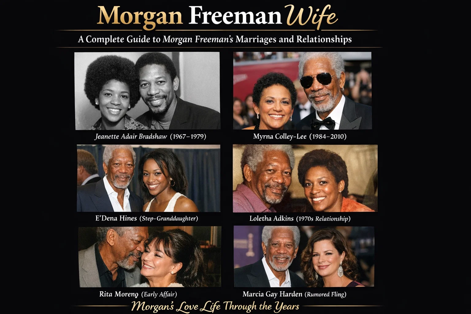 Morgan Freeman Wife
