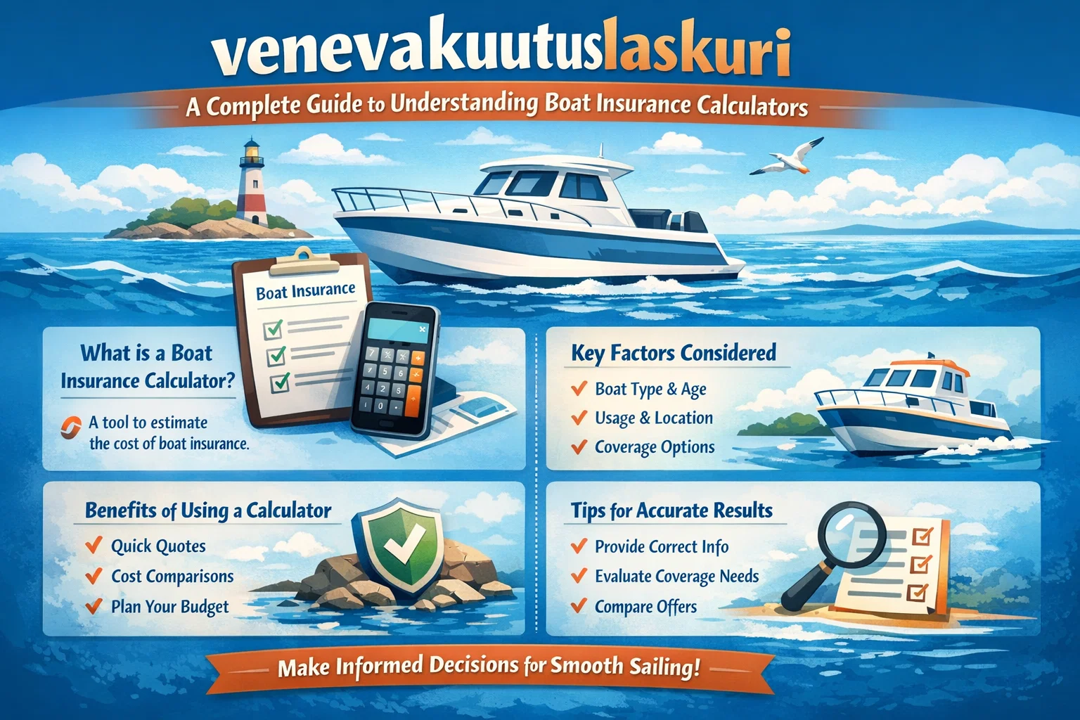 venevakuutuslaskuri: A Complete Guide to Understanding Boat Insurance Calculators