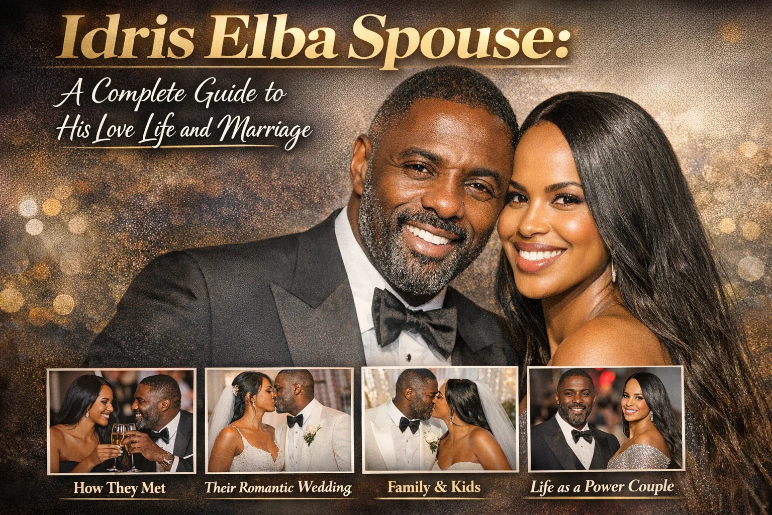 Idris Elba Spouse: A Complete Guide to His Love Life and Marriage