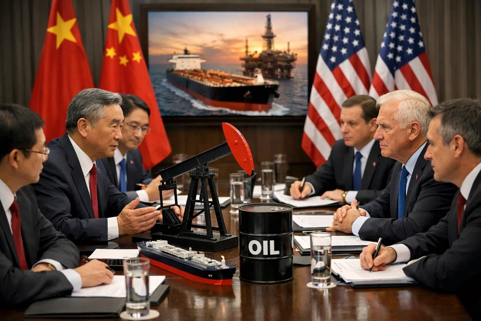 China US Oil Trade Negotiations