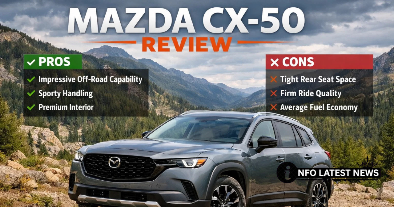Mazda CX 50 Review: The Complete Guide to Driving, Comfort, and Real-World Performance 7 Mazda CX 50 Review